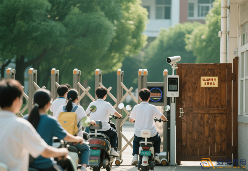 門禁擺閘如何防止電瓶車碰撞？